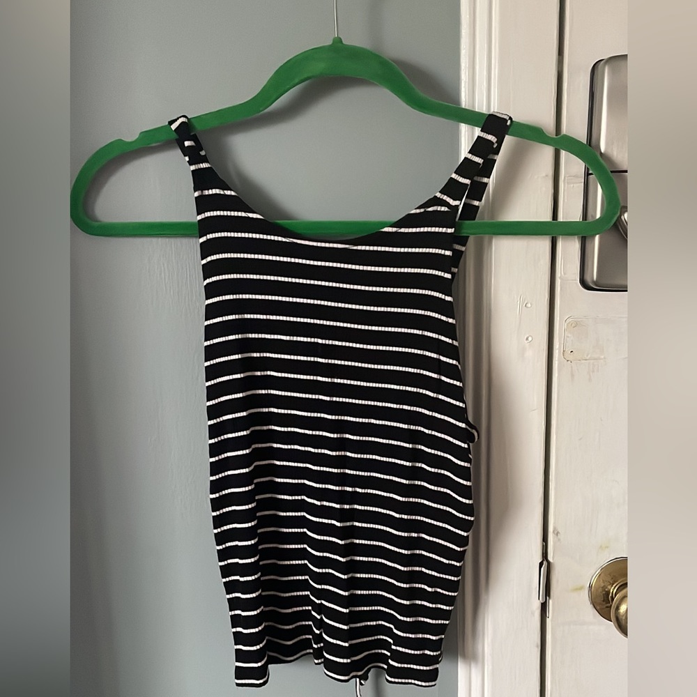 American eagle lace up tank